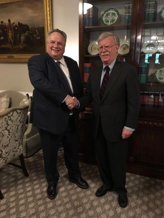 Κοτζιάς-Μπόλτον για τις διμερείς μας σχέσεις και την απρόβλεπτη Τουρκία