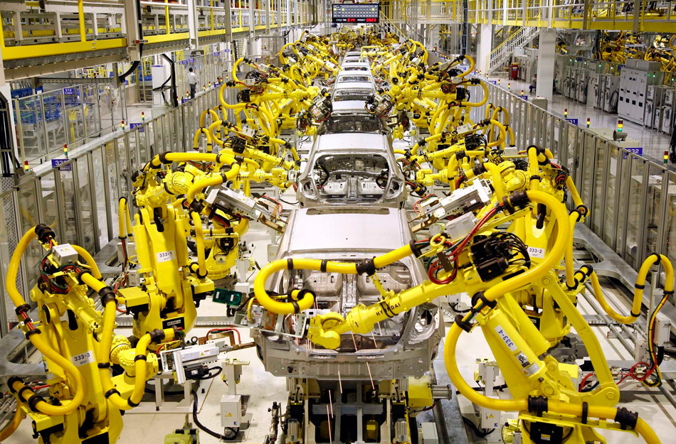 Πάνω από 3 εκατομμύρια βιομηχανικά ρομπότ μέχρι το 2020