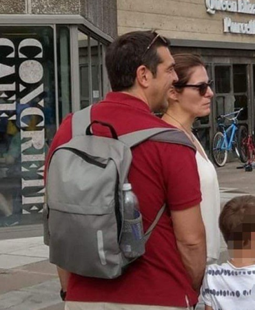 Τσίπρας: Χαλαρές στιγμές στο Λονδίνο με την οικογένειά του