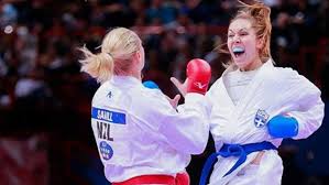 H Χατζηλιάδου πήρε το ασημένιο μετάλλιο στο καράτε