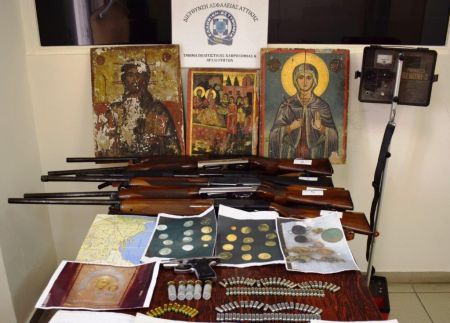 Συνελήφθησαν πατέρας και γιος για αρχαιοκαπηλία