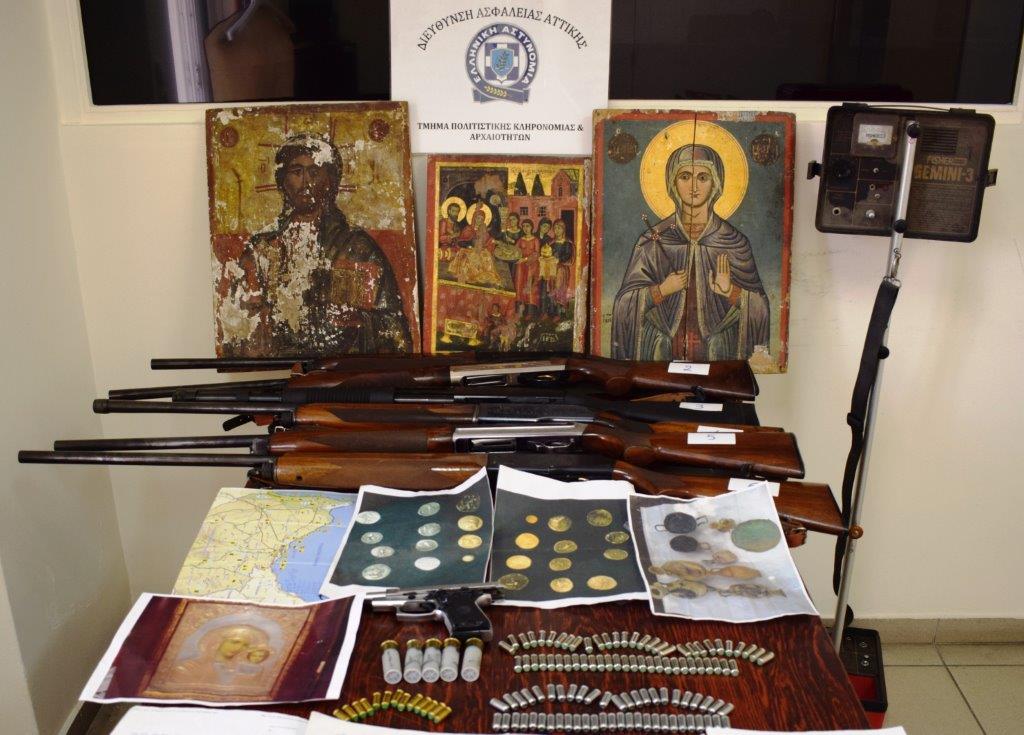 Συνελήφθησαν πατέρας και γιος για αρχαιοκαπηλία