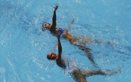 Συγχρονισμένη κολύμβηση : Πέμπτες οι Πλατανιώτη-Παπάζογλου στη Γλασκόβη