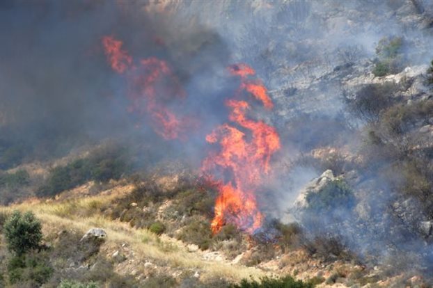 Υψηλός κίνδυνος πυρκαγιάς την Παρασκευή στις περισσότερες περιοχές της χώρας