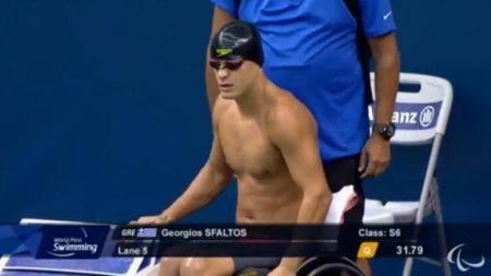 Ευρωπαϊκό Πρωτάθλημα ΑμΕΑ : «Ασημένιος» ο Σφαλτός στα 50μ. ελεύθερο