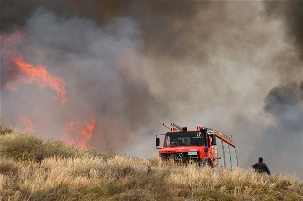 Σε ποιες περιοχές είναι υψηλός ο κίνδυνος πυρκαγιάς τη Δευτέρα