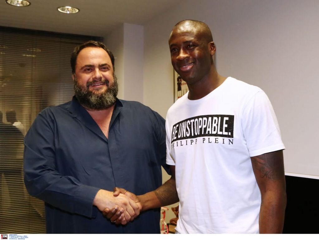 «Eλληνας Θεός: Ο Γιάγια Τουρέ έκανε θριαμβευτική επιστροφή στον Ολυμπιακό»