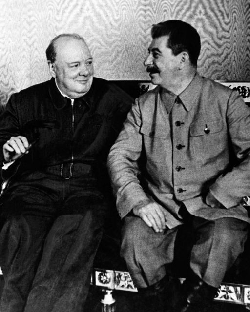 Όταν ο Τσόρτσιλ κι ο Στάλιν έπιναν χαρούμενοι μέχρι τις 3 τα ξημερώματα