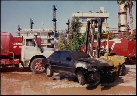 Απανθρακώθηκε οδηγός Ι.Χ. στην Αθηνών-Σουνίου