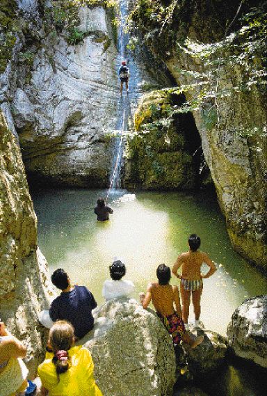 Μπάνιο στο… βουνό!