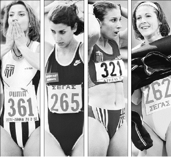 Καρέ της ντάμας για τα μετάλλια