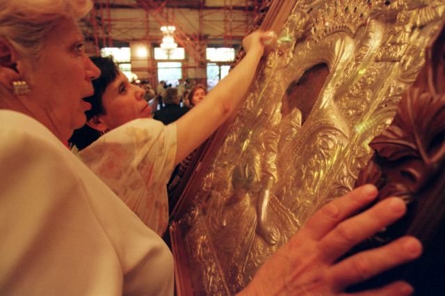 Στη Θεσσαλονίκη από το Αγιον Ορος η εικόνα της Παναγίας «Αξιον Εστί»