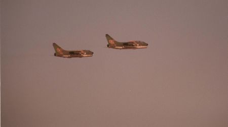 A-7 Corsair της Πολεμικής Αεροπορίας, χτύπησε σε καλώδια της ΔΕΗ