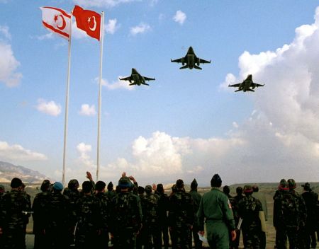 Το κατοχικό καθεστώς της Κύπρου «γιορτάζει» με πραγματικά πυρά την 44η επέτειο του «Αττίλα»