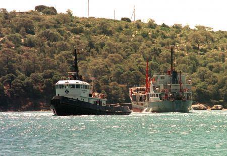 Προσάραξη πλοίου ανατολικά των Κυθήρων
