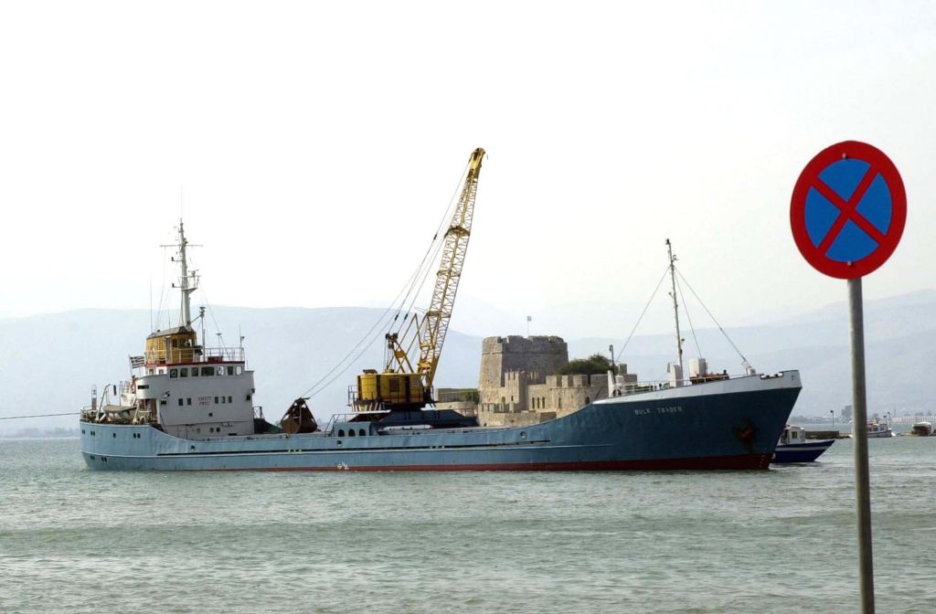 Προσάραξη φορτηγού πλοίου στον Λακωνικό Κόλπο