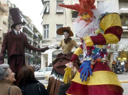 Αποκριάτικες εκδηλώσεις σε γειτονιές της Αττικής