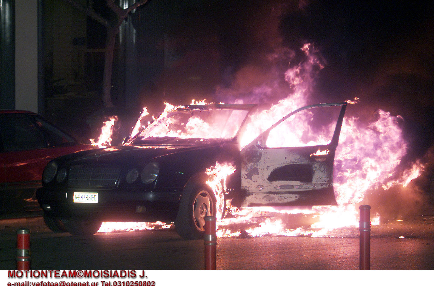 Εμπρησμός σε αυτοκίνητο υπαλλήλου της πρεσβείας της Λιβύης στην Αθήνα