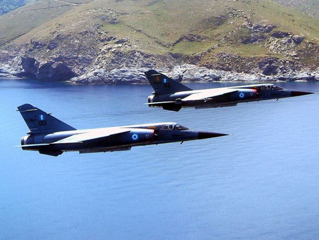 Greek and Turkish fighters in dogfights over North Aegean