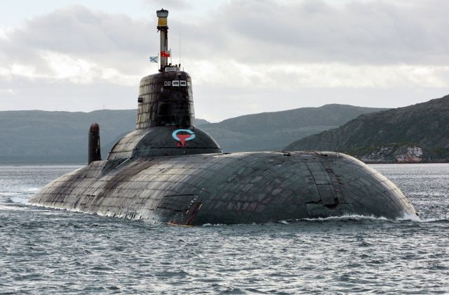 Ρωσικό πυρηνικό υποβρύχιο έπιασε φωτιά στο ναυπηγείο