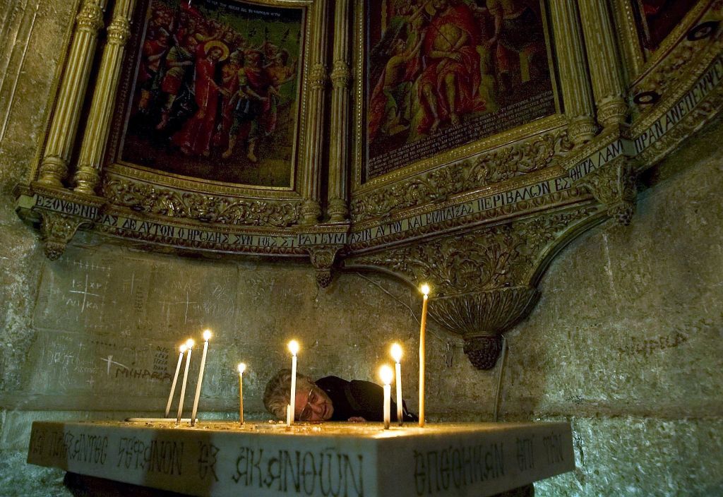 Τσίπρας-Βαρθολομαίος στην τελετή αποκατάστσης του Πανάγιου Τάφου (live)