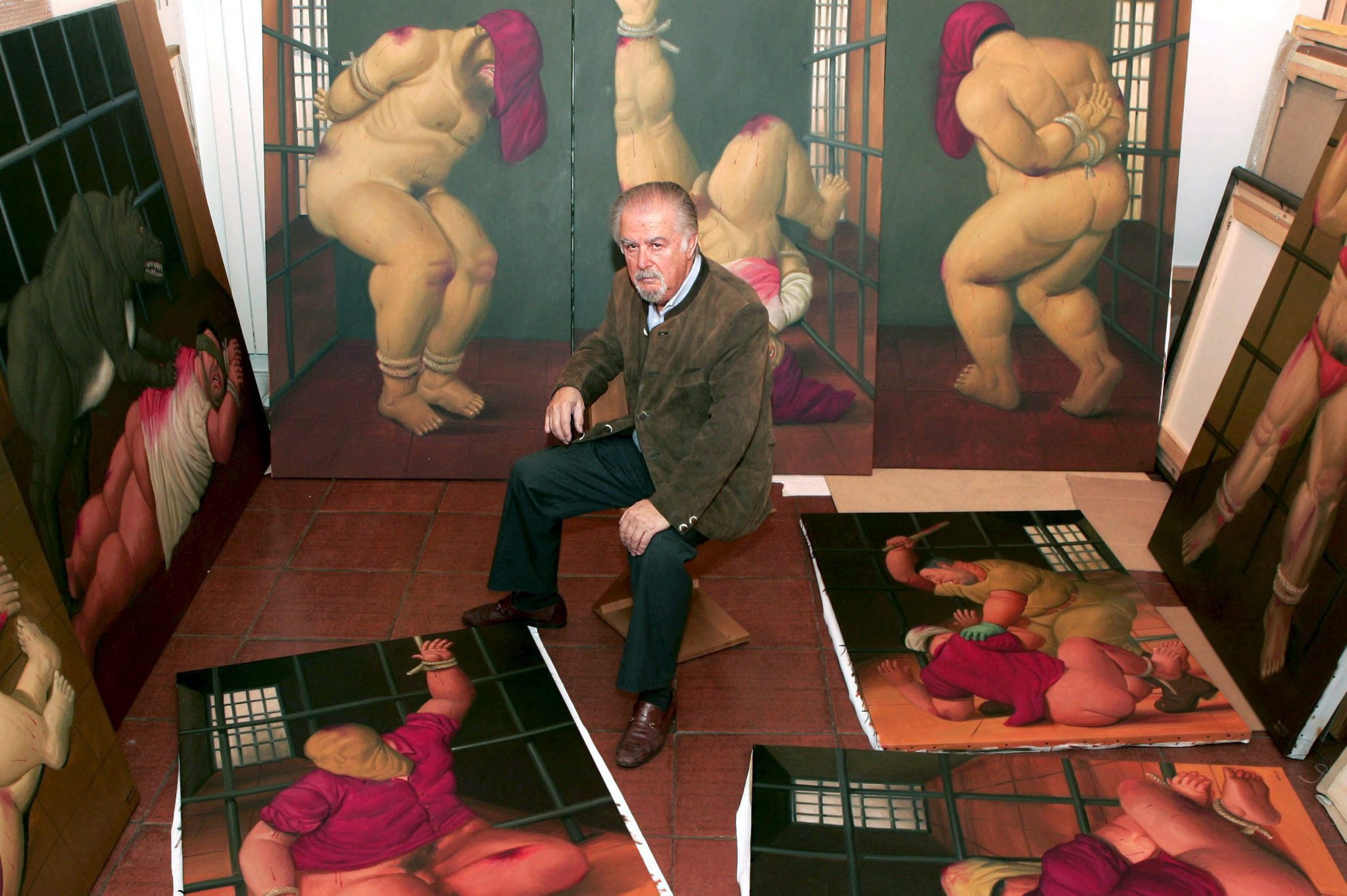 Πυρκαγιά ξέσπασε στο σπίτι του καλλιτέχνη Φερνάντο Μποτέρο