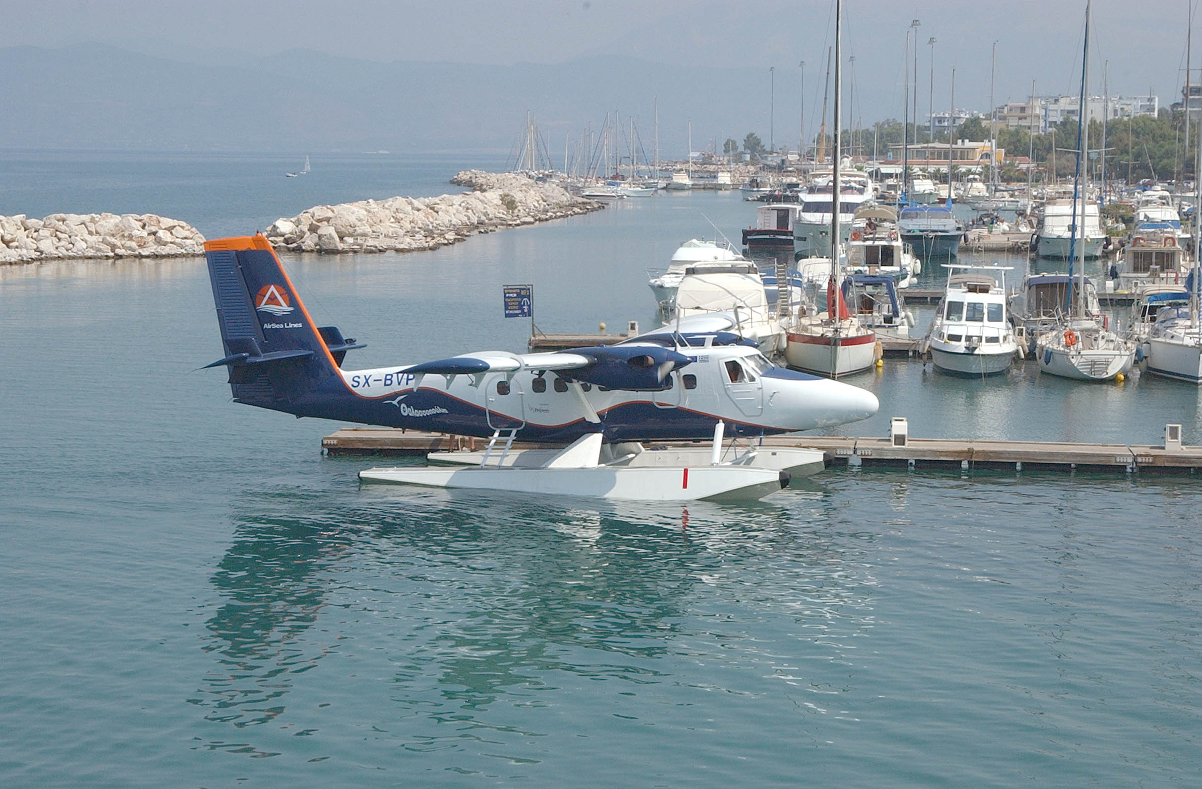 Υδροπλάνα σε Κέρκυρα, Βόλο, Λαύριο