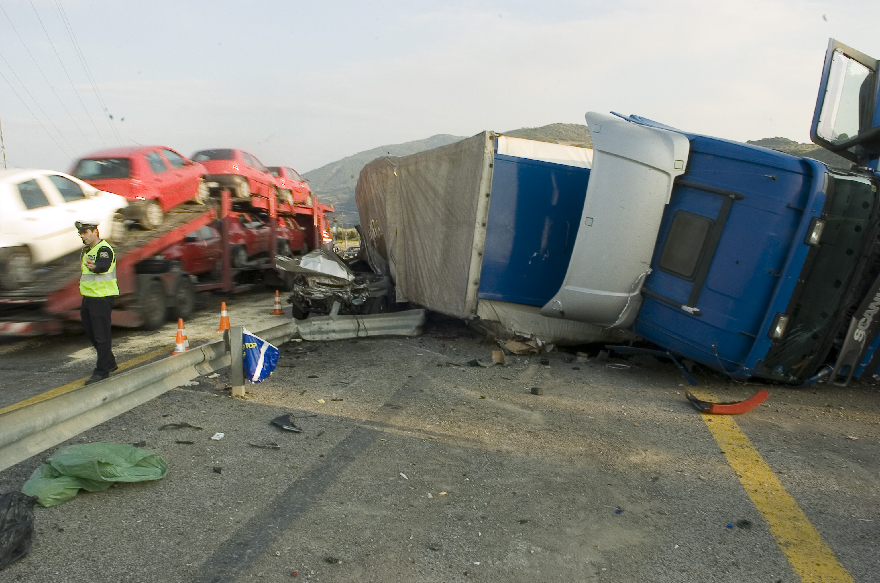 Tροχαίο με έναν νεκρό στην περιφερειακή οδό της Θεσσαλονίκης