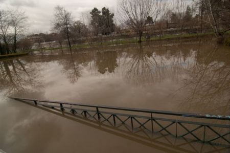 Ξεπέρασε το όριο επιφυλακής η στάθμη του Πηνειού (Βίντεο)
