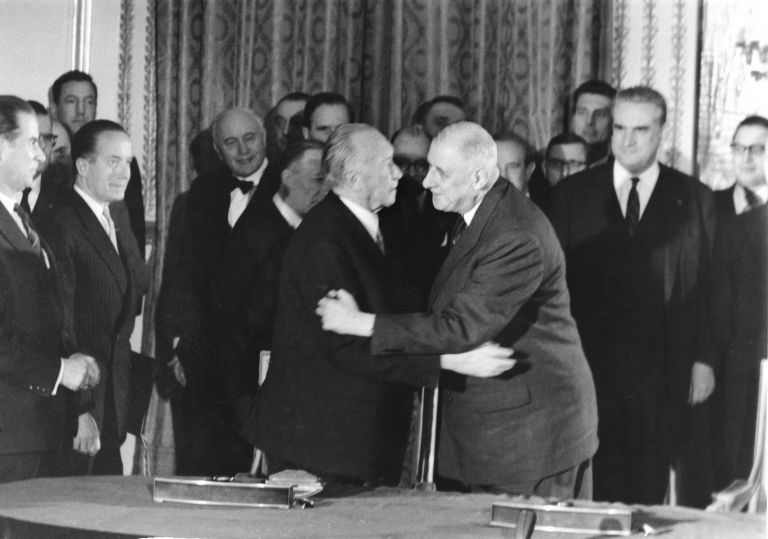 Συνθήκη του Ελυζέ: 50 χρόνια γαλλογερμανικής φιλίας | tovima.gr
