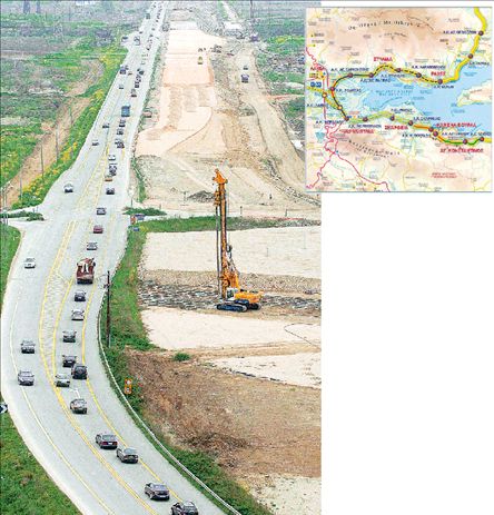 Κατασκευάζεται και το τελευταίο τμήμα στο πέταλο του Μαλιακού