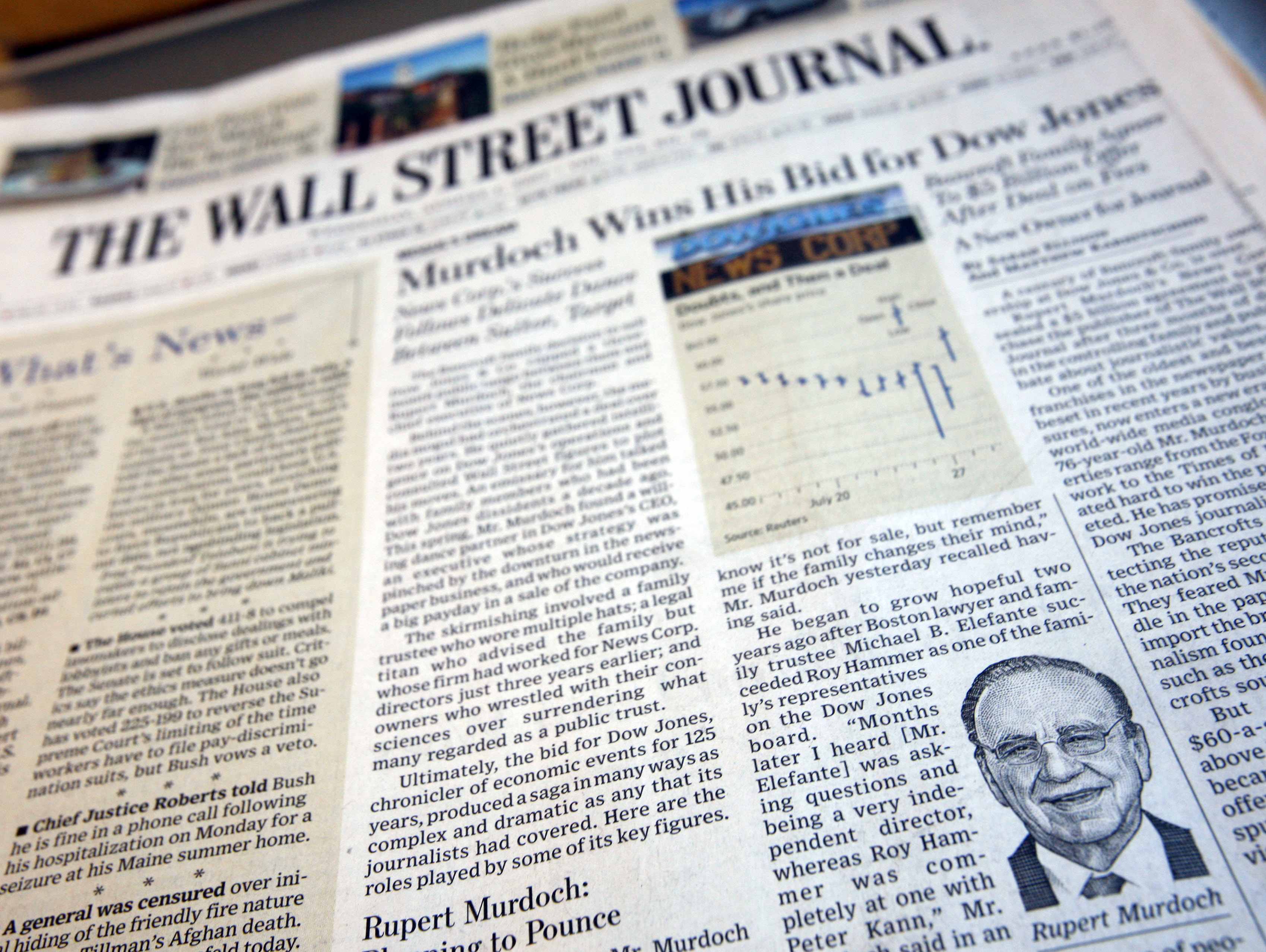 Ηλεκτρονική επίθεση στην εφημερίδα Wall Street Journal
