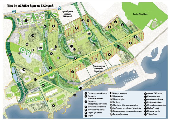 Οαση πρασίνου γίνεται το Ελληνικό