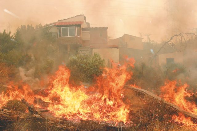 Οι πυρκαγιές μειώθηκαν οι καμμένες εκτάσεις αυξήθηκαν