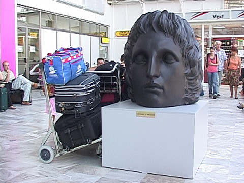 Νέο άγαλμα του Μεγάλου Αλεξάνδρου στα Σκόπια