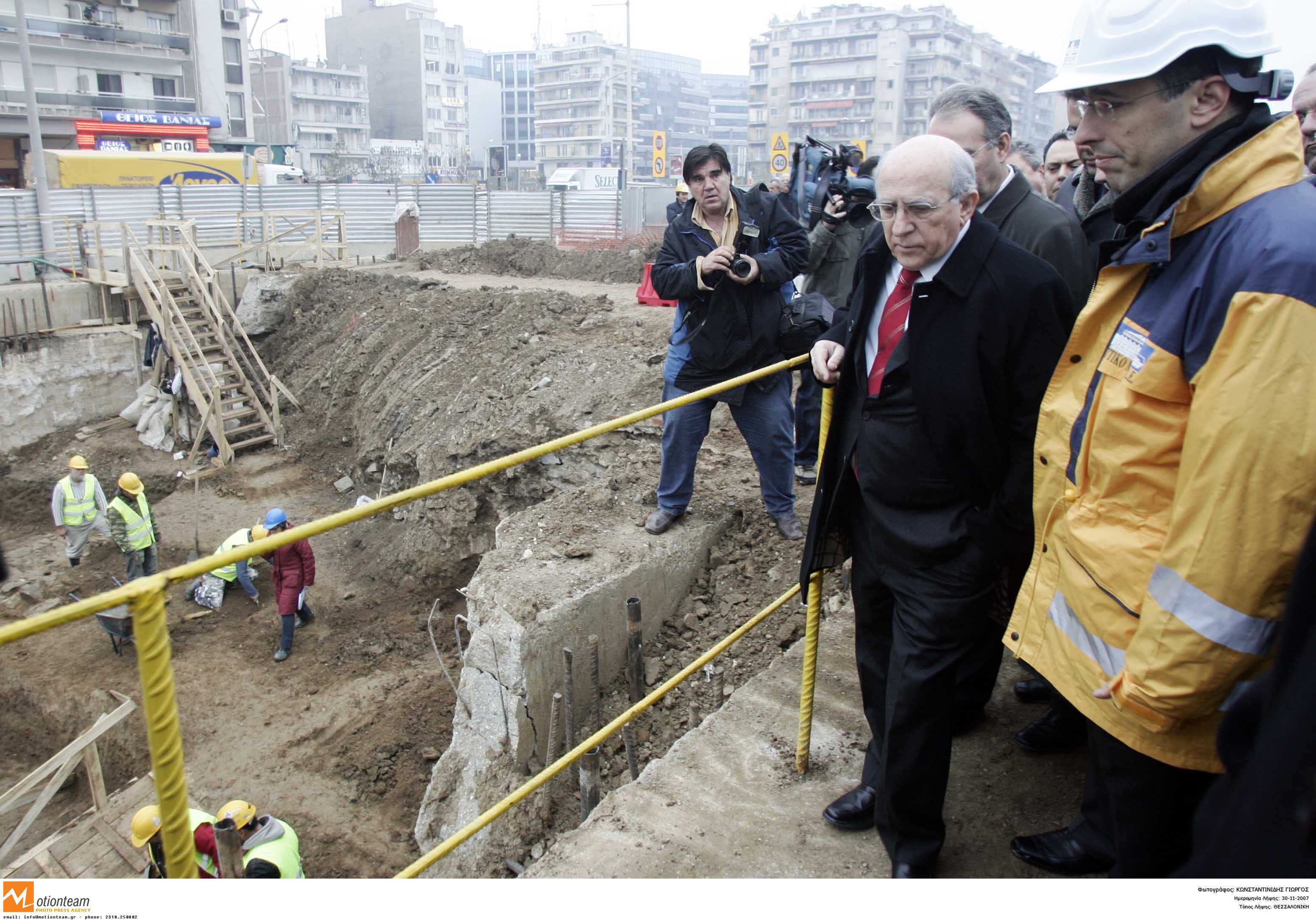 Θεσσαλονίκη: αρχαίο νεκροταφείο αποκάλυψαν οι εργασίες στο μετρό