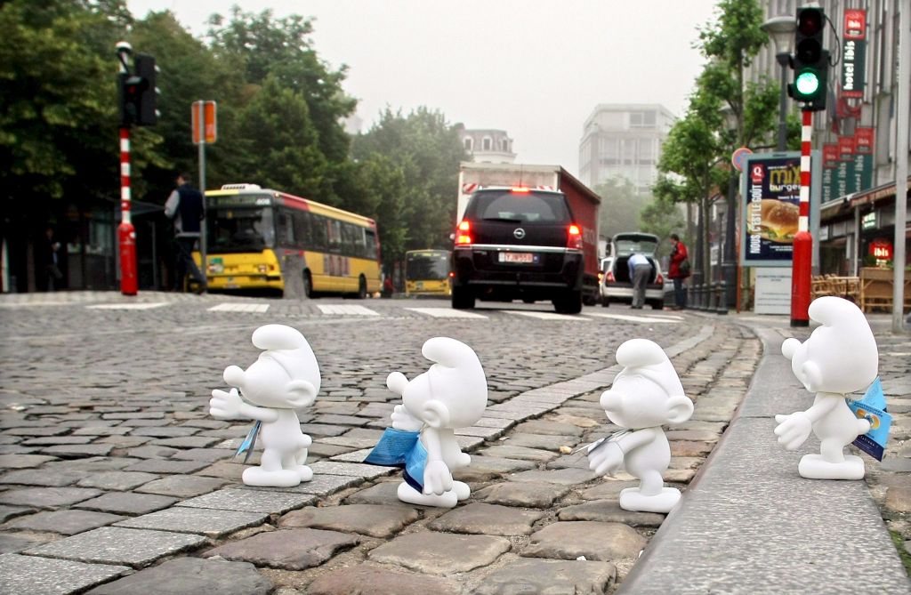 Στρουμφάκια στη Νέα Υόρκη!