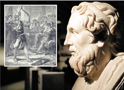 Στις 16 Απριλίου 1178 π.Χ. ο Οδυσσέας εξόντωσε τους μνηστήρες