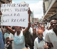 Η χολέρα στη Ζιμπάμπουε  απειλή για 60.000 ανθρώπους | tovima.gr