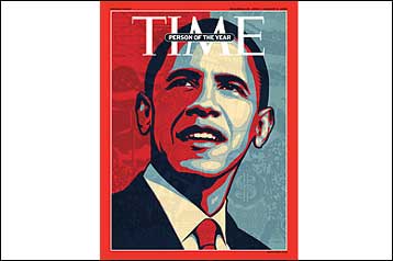 Ο Μπαράκ Ομπάμα είναι το «Πρόσωπο της Χρονιάς» του Time