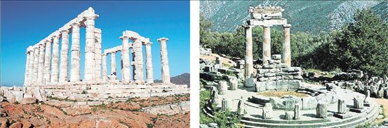 Αρχαίοι ναοί χτισμένοι πάνω σε ιερά χώματα