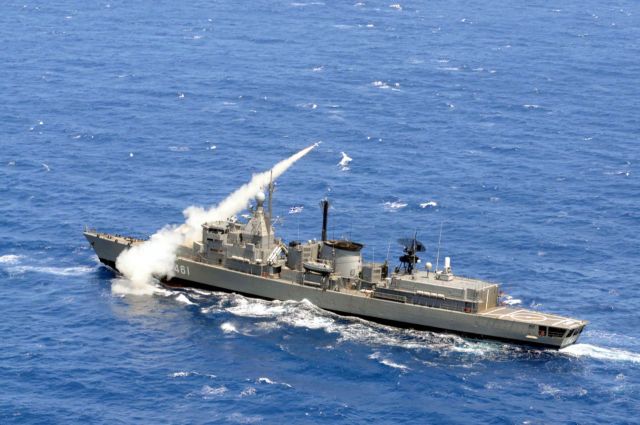 Two Turkish navy vessels enter Greek territorial waters