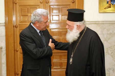 Τον αρχιεπίσκοπο Ιερώνυμο επισκέφθηκε ο Αβραμόπουλος