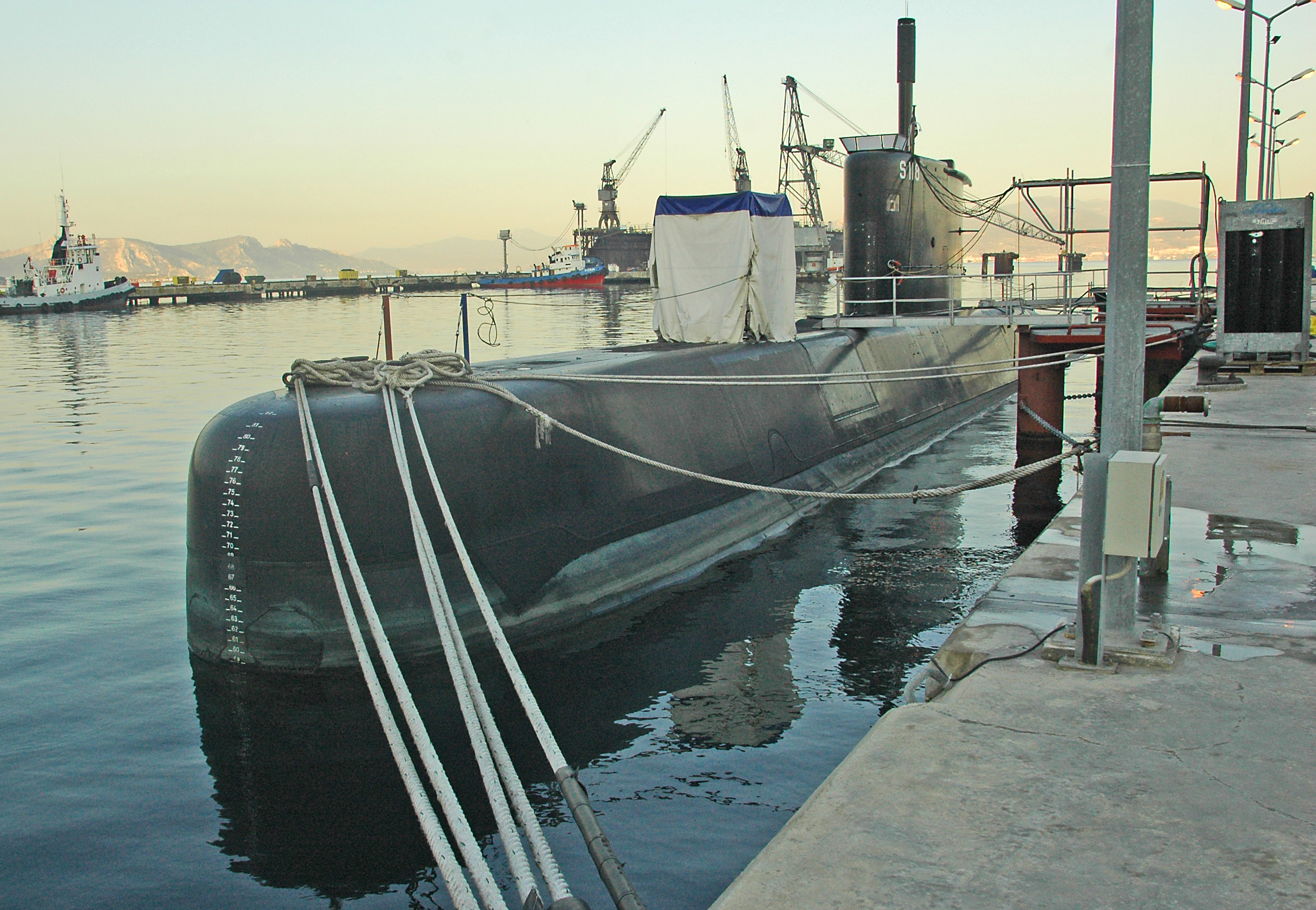 Στο Πολεμικό Ναυτικό τα τέσσερα υποβρύχια που κατασκευάστηκαν στον Σκαραμαγκά