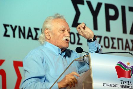 Ουσιαστικός ή ειρωνικός ο Γλέζος για την υπό όρους συγκυβέρνηση με ΝΔ