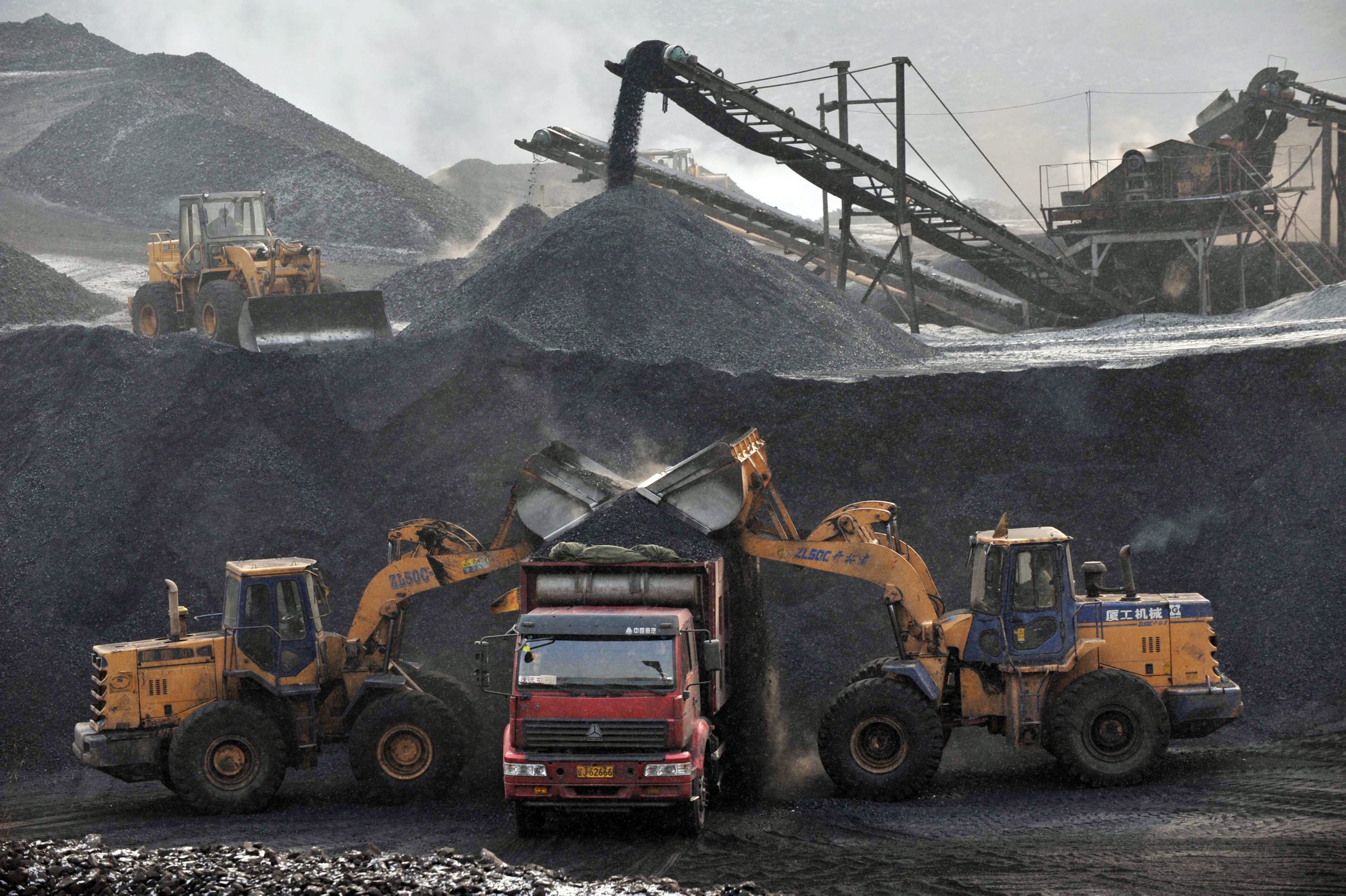 Открытая добыча каменного угля