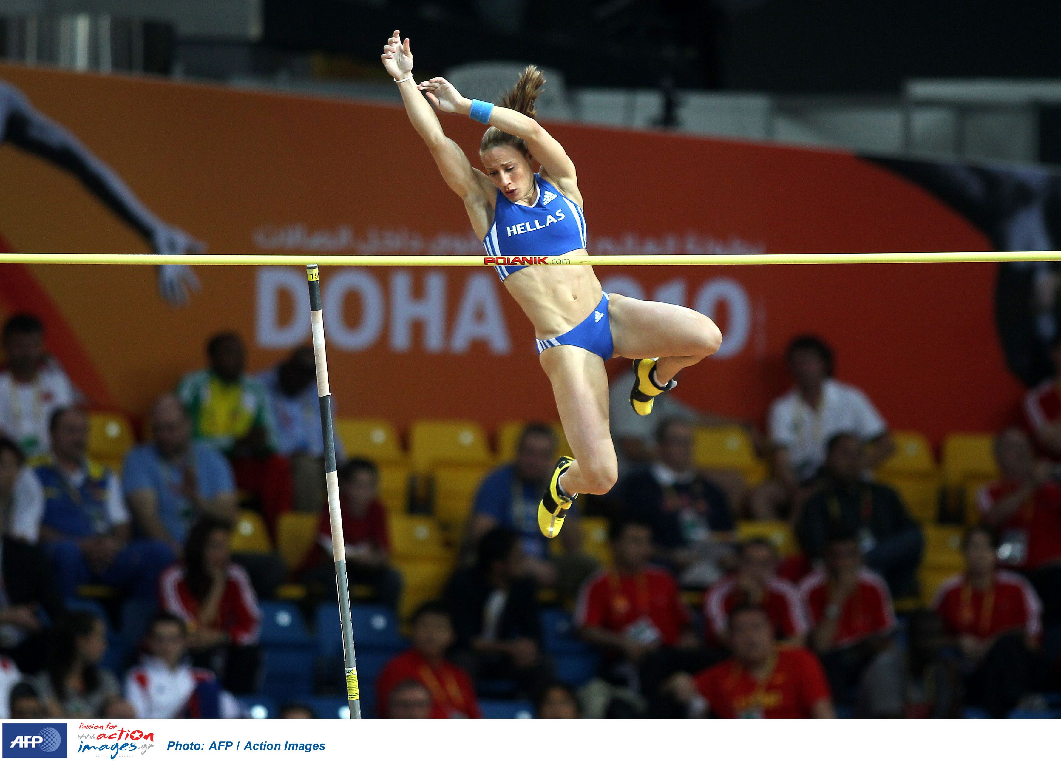 Στίβος: Εσπασε ξανά το κοντάρι της Κυριακοπούλου στο Μάντσεστερ