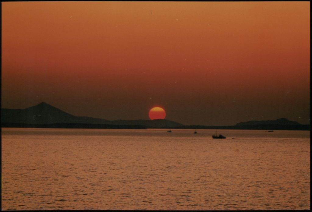 Το ραντεβού Ερμή και Αφροδίτης στο ηλιοβασίλεμα