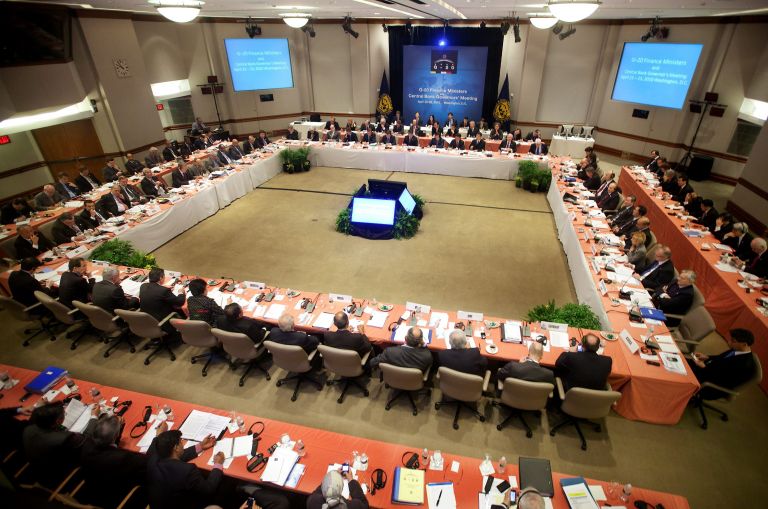 <b>Τηλεδιάσκεψη των G7</b>Οι υπουργοί των ισχυρών οικονομιών συζήτησαν για την κρίση του ελληνικού Χρέους | tovima.gr