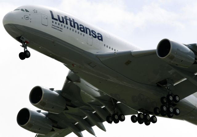Περί το 1,5 εκ. επιβάτες μεταφέρει στην Ελλάδα κάθε χρόνο ο όμιλος Lufthansa